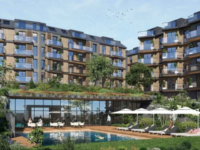 Complejo residencial New low-rise residence with swimming pools and kids' playgrounds, Kocaeli, Turkey