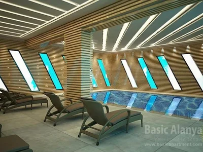 Dzielnica mieszkaniowa Modern apartment with full facilities for sale in Mahmutlar