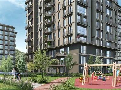 Zespół mieszkaniowy New high-quality residence with swimming pools near the forest, in the heart of Istanbul, Turkey