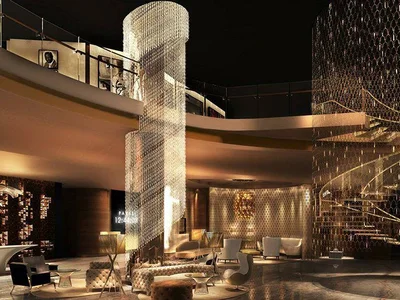 Complexe résidentiel DAMAC Towers by Paramount Hotels & Resorts complex with city views, in the popular tourist area, Business Bay, Dubai, UAE