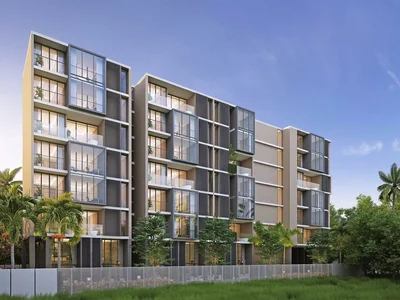 Wohnanlage New residential complex of furnished apartments on Kata Beach, Karon, Muang Phuket, Thailand