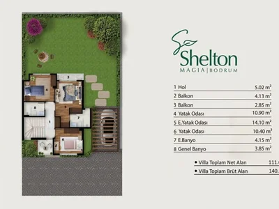 Villa Three bedroom villas in a PREMIUM CLASS complex in the Milas area.