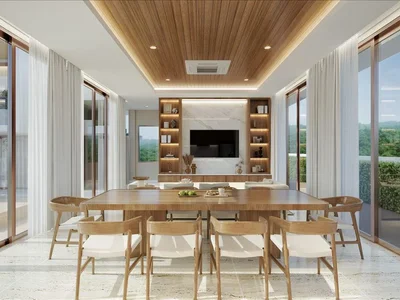 Residential complex New complex of villas with swimming pools and gardens close to the main attractions of Phuket, Thailand