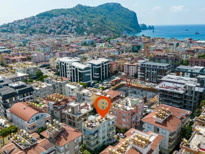 Wohnviertel For sale apartment in Cleopatra in Alanya