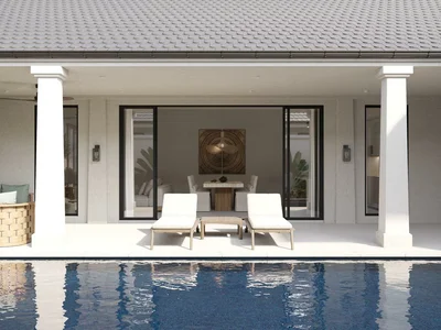 Zespół mieszkaniowy Complex of villas at 300 meters from the sea, in the prestigious area of Samui, Thailand