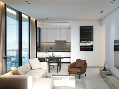 Жилой комплекс Новый проект Luzora Residences с бассейном и гольф-картами для передвижения по острову, в 3 минутах от пляжа, Dubai Islands, Дубай, ОАЭ