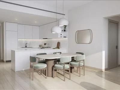 Complejo residencial New Ghaff Land Residence with a swimming pool close to the airport, Dubai Studio City, Dubai, UAE