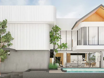 Residential complex New complex of villas with swimming pools and spa in the prestigious area of Bang Tao, Phuket, Thailand