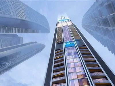 Жилой комплекс Элитная высотная резиденция Burj Binghatti Jacob с бассейном и спа-центром рядом с яхт-клубом, Business Bay, Дубай, ОАЭ