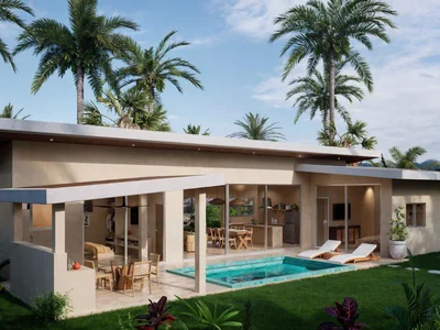 Wohnanlage New residential complex of villas with swimming pools close to all infrastructure, Maenam, Samui, Thailand