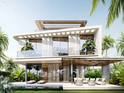 Wohnanlage New complex of furnished villas Mira Villas by Bentley Home with a lagoon, Meydan, Dubai, UAE