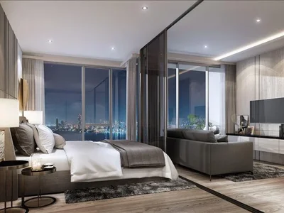 Complexe résidentiel High-rise residence with swimming pools and panoramic sea views, 250 meters from the beach, Pratamnak, Thailand