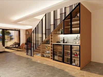 Residential complex Luxury complex of furnished villas at 400 meters from the sea, close to the center of Bodrum, Turkey