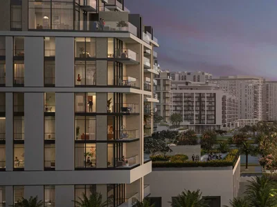 Wohnanlage New residence Parkside Views with swimming pools and lounge areas close to the city center, Dubai Hills, Dubai, UAE