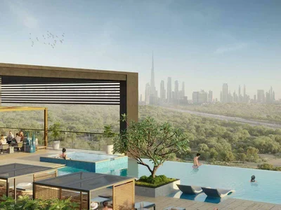 Wohnanlage Apartments in a first-class complex Berkeley Place with a wide range of amenities, MBR City, Dubai, UAE