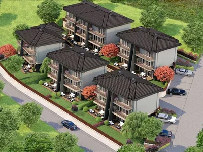 Zespół mieszkaniowy New complex of villas and townhouses with swimming pools and around-the-clock security, Yalova, Turkey