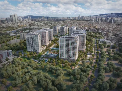 Wohnanlage Large-scale residential complex with first-class infrastructure in Kartal, Istanbul, Türkiye