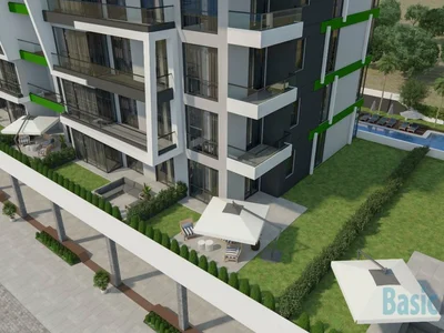 Dzielnica mieszkaniowa Excellent apartment on new construction in Kargicak, Alanya