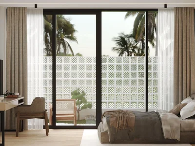 Complejo residencial New residential complex with swimming pools, a spa and a restaurant near the ocean, Pererenan, Bali, Indonesia