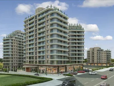Residential complex New residence with a swimming pool and a garage, Istanbul, Turkey