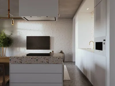 Zespół mieszkaniowy New residence with a swimming pool, an underground parking and a panoramic view, Bali, Indonesia