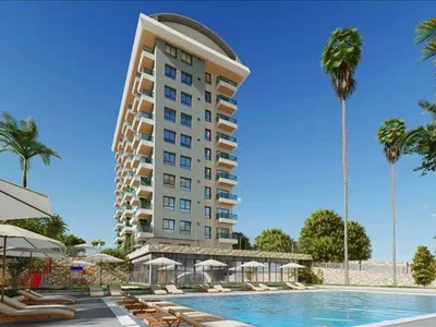 Zespół mieszkaniowy Residence with swimming pools and a spa complex close to the sea, Avsallar, Turkey