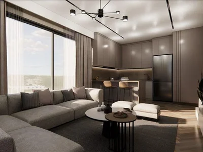 Zespół mieszkaniowy New residence with a swimming pool and a meeting room close to a metro station, Istanbul, Turkey