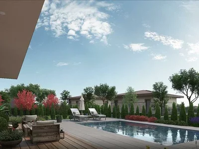 Zespół mieszkaniowy New complex of villas with swimming pools and around-the-clock security close to a highway, Istanbul, Turkey