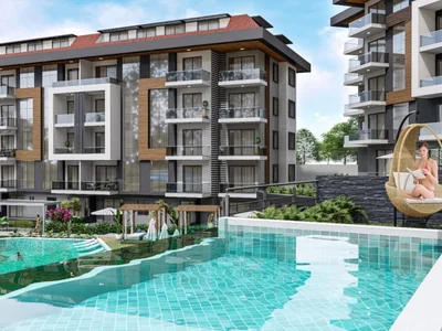 Quartier résidentiel Excellent apartments in the heart of the prestigious area of ​​Alanya, Kestel.