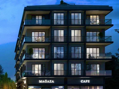 Wohnanlage New residence with a fitness center in the downtown of Istanbul, Turkey