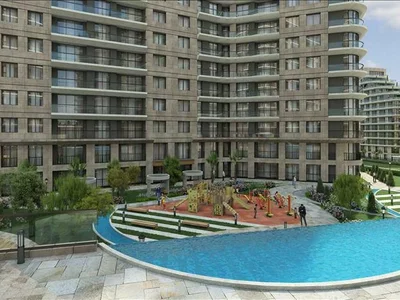 Residential complex New residence with a swimming pool and a garage, Istanbul, Turkey