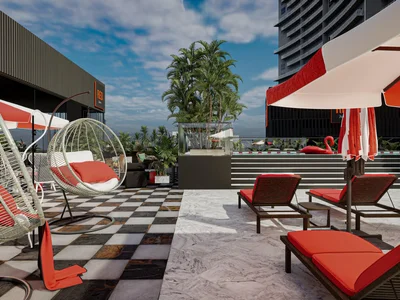 Complejo residencial Residence with a swimming pool, a restaurant and a roof-top bar, Izmir, Turkey