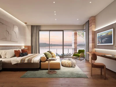 Zespół mieszkaniowy New luxury lakeside villa complex in Cherng Thale, Phuket, Thailand