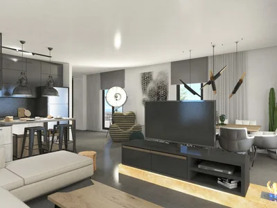 Apartment building Two-bedroom penthouse with a huge roof terrace