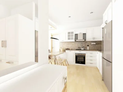 Wohnanlage New residence with a fitness center near metro stations, parks and restaurants, Istanbul, Turkey