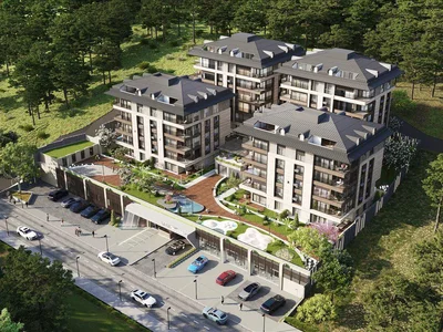 Residential complex New residence with a swimming pool, a fitness center and views of the Bosphorus, 30 minutes away from the coast, Istanbul, Turkey