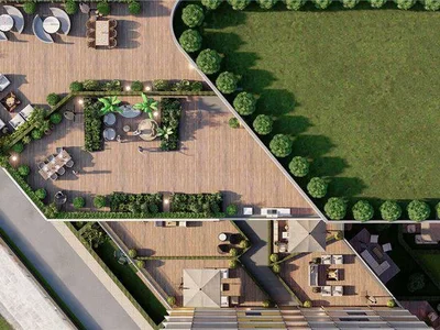 Zespół mieszkaniowy New residence with a swimming pool and restaurants close to the airport, Istanbul, Turkey