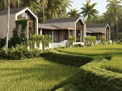 Zespół mieszkaniowy New residential complex of first-class villas in Ubud, Bali, Indonesia