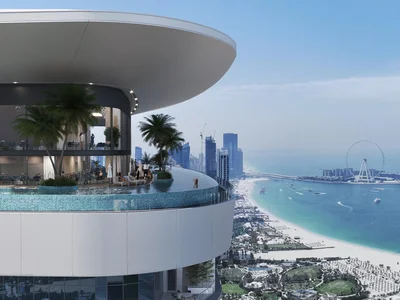 Wohnanlage Exclusive Seahaven Sky luxury apartments overlooking the marina, sea, islands, Ain Dubai, in Dubai Marina, Dubai, UAE