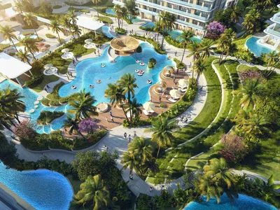Complexe résidentiel New residence with swimming pools and lounge areas not far from Layan Beach, Phuket, Thailand