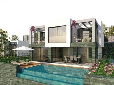 Zespół mieszkaniowy Modern residential complex with a swimming pool near the beach, Bodrum, Turkey