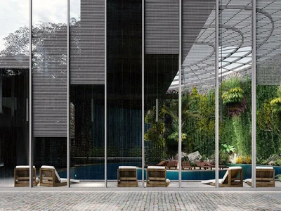 Zespół mieszkaniowy Apartments with spacious balconies and terraces, with views of the sea, city, park and forest, Istanbul, Turkey