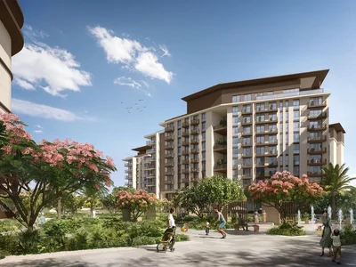 Wohnanlage New residence Riwa at MJL with a panoramic view in the exclusive green area of Umm Suqeim, Dubai, UAE
