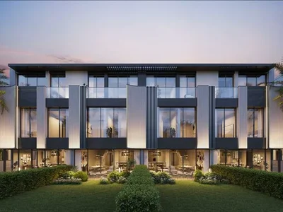 Жилой комплекс Новый эксклюзивный комплекс вилл Watercrest с бассейнами и садами, Meydan, Дубай, ОАЭ