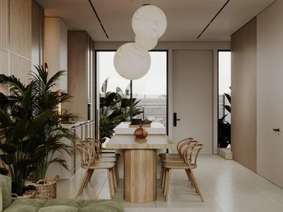 Zespół mieszkaniowy New residential complex of townhouses and villas in Sanur, Bali, Indonesia