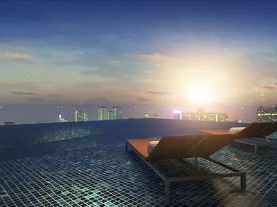 Zespół mieszkaniowy Luxury high-rise residence with a water park, a hotel and restaurants, Pattaya, Thailand