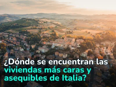 Principales regiones caras y baratas de Italia para comprar una casa con una descripción general de propiedades interesantes y económicas  