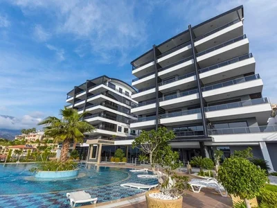 Zespół mieszkaniowy Furnished 1+1 apartment in Toprak Panorama complex.