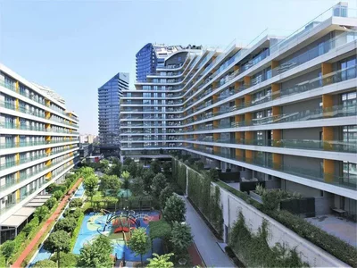 Complexe résidentiel Buy to-let apartments with guaranteed yield of 6%, in the European part of Istanbul, Bagcylar, Turkey