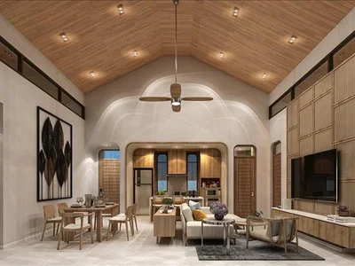 Zespół mieszkaniowy Complex of villas with swimming pools in a luxury residential area, Phuket, Thailand